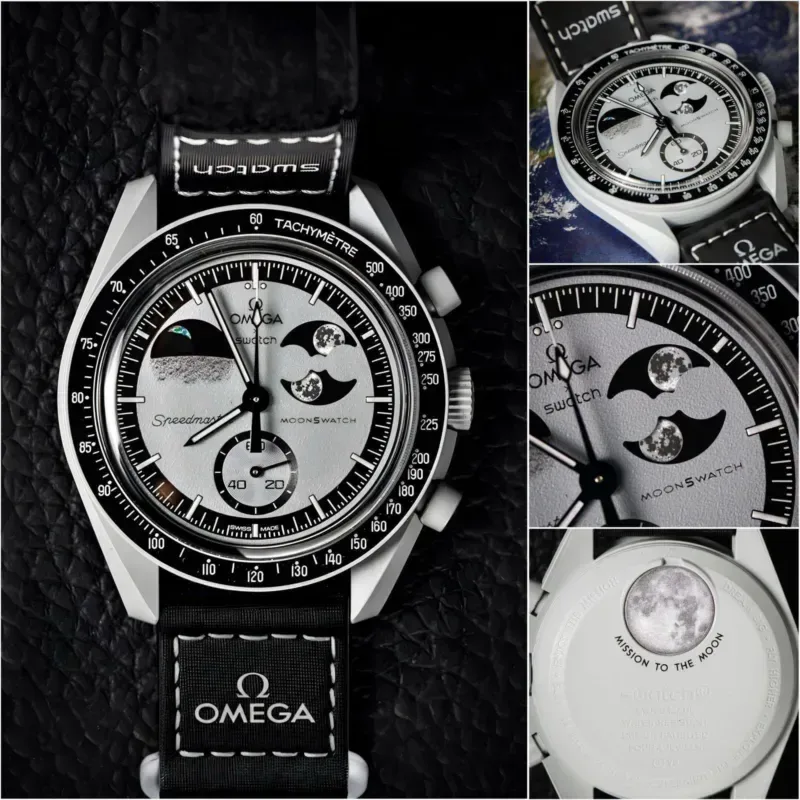 Omega X Swatch Moonswatch Grey Dial