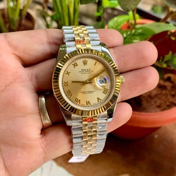 Oyster DateJust Roman Semi ETA 41MM Rolex
