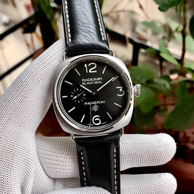 Panerai Radiomir PAM00380 Open Back Black Dial