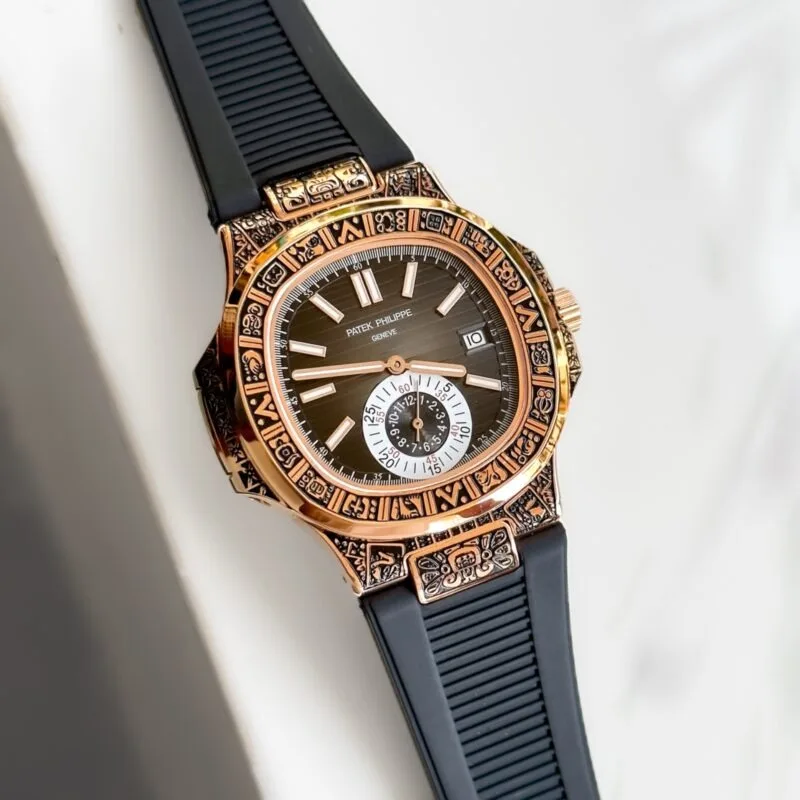 Patek Philippe Aquanaut Nautilus Engraved