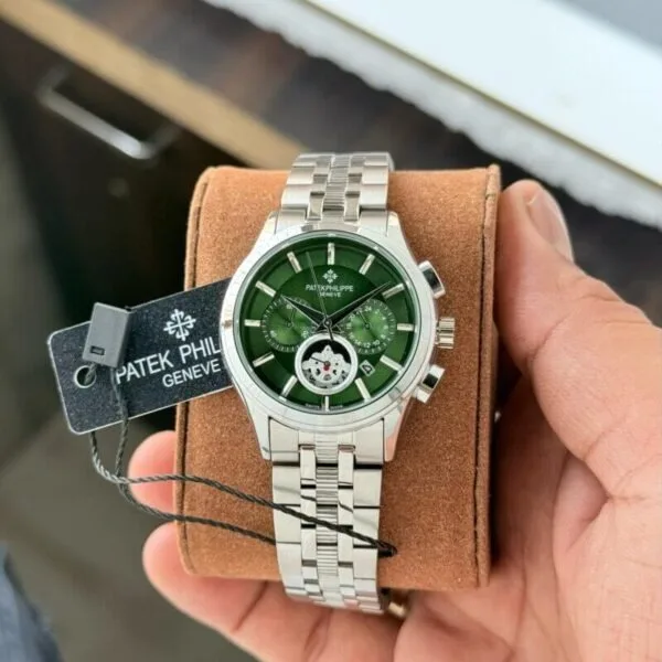 Patek Philippe Chronograph Green Watch