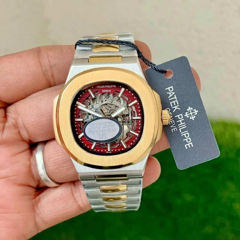 Patek Philippe Nautilus Skeleton Red U1