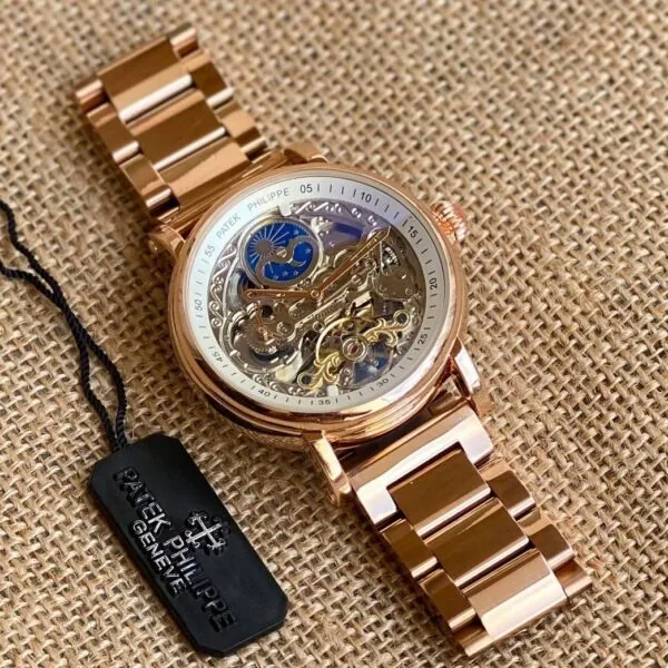 Patek Philippe Rose Gold Open Back