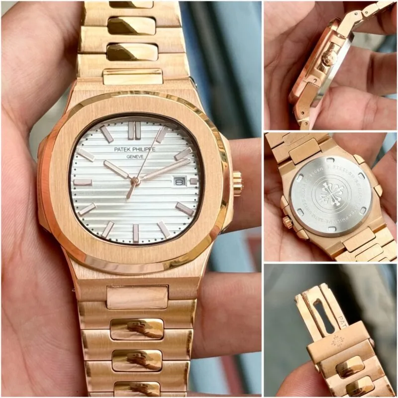 Patek Philippe Rose Gold White Dial