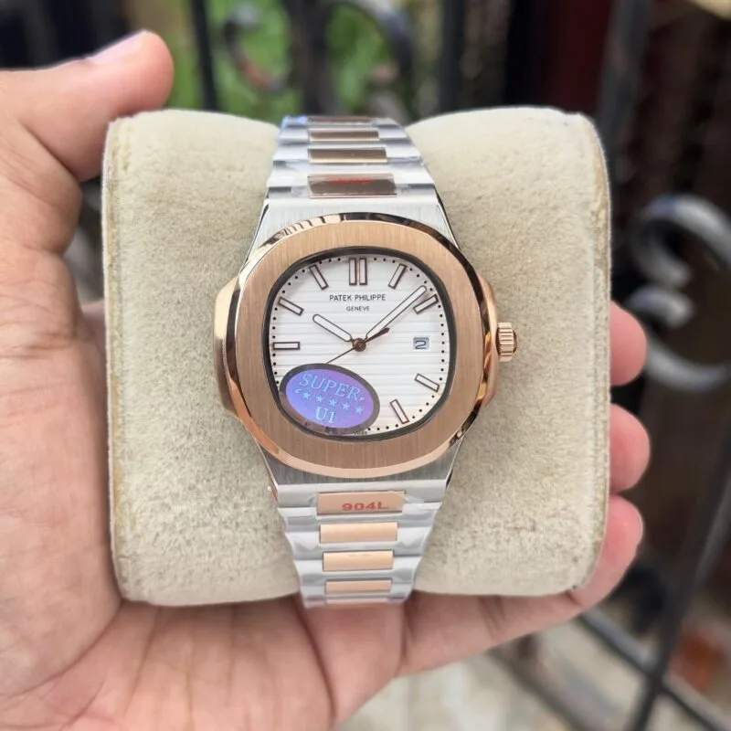Patek Philippe Rose Gold White Dial