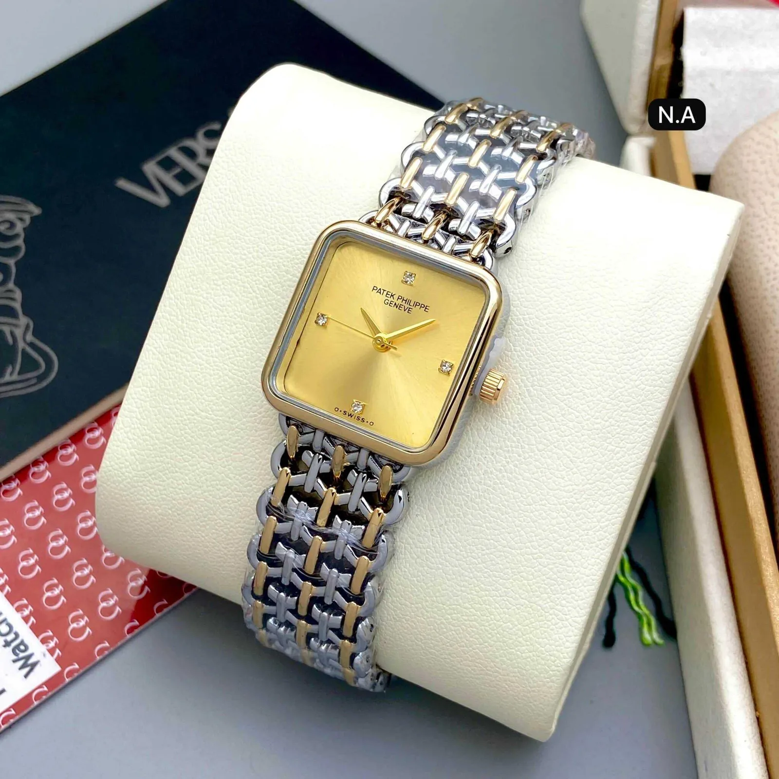 Patek Philippe Square Diamond Watch
