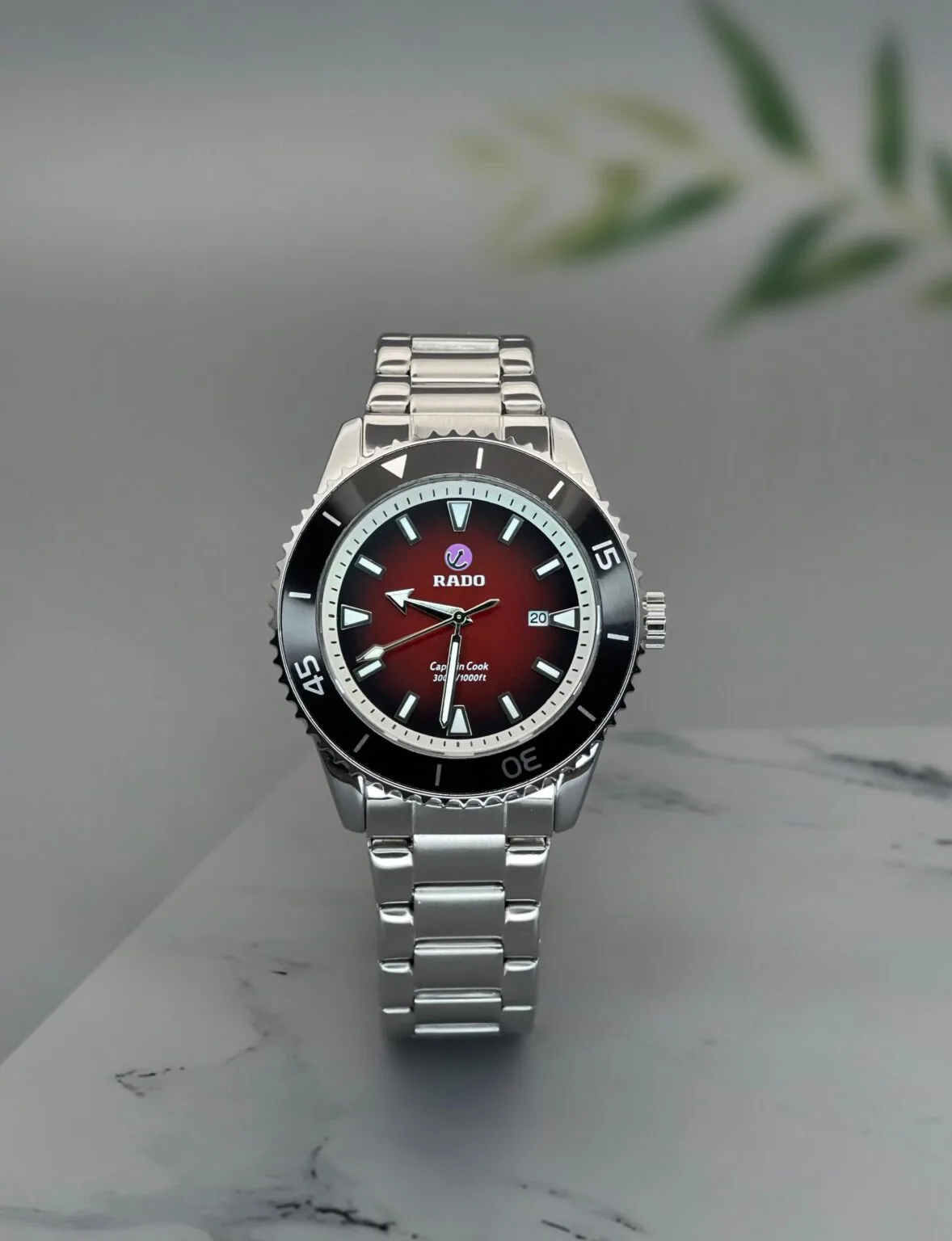 Rado Captain Cook Red Dial