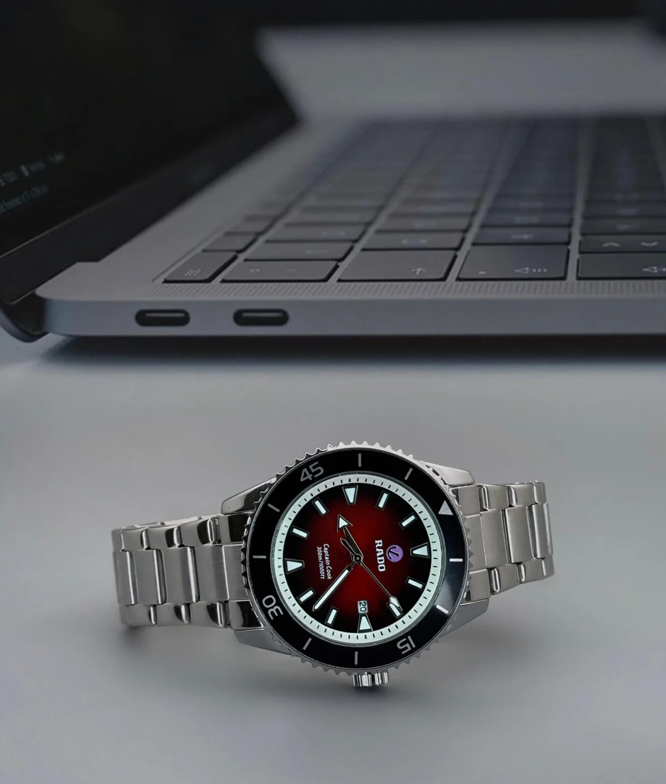 Rado Captain Cook Red Dial