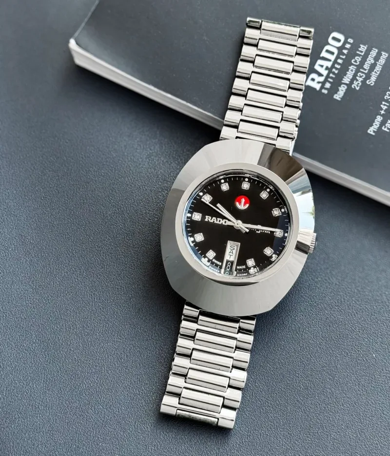 RADO DAY & DATE BLACK DIAL 7AAA PREMIUM AUTOMATIC
