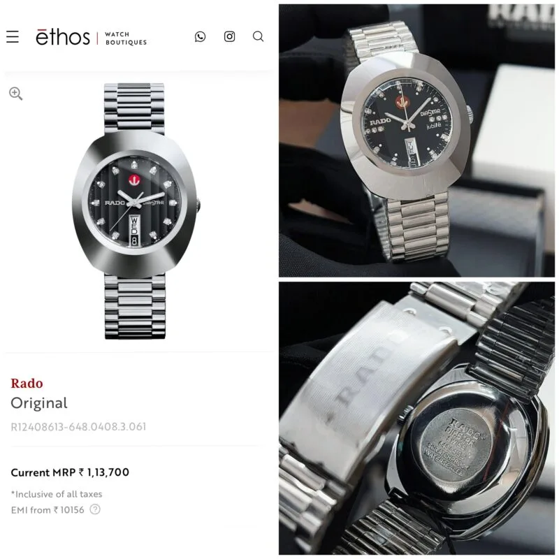 Rado DiaStar Silver