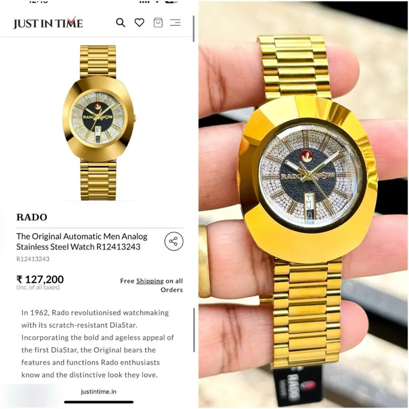 RADO GOLD PREMIUS AUTOMATIC