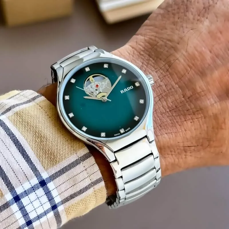 Rado Jubile Silver with Green