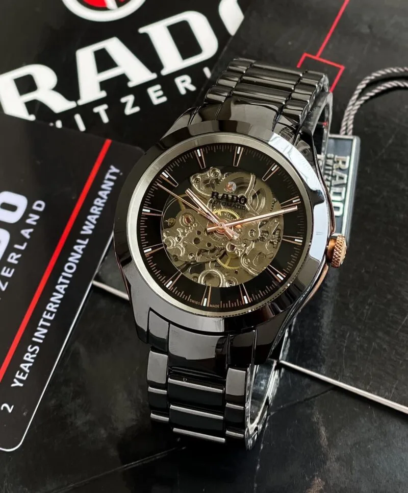 Rado Open  black Automatic
