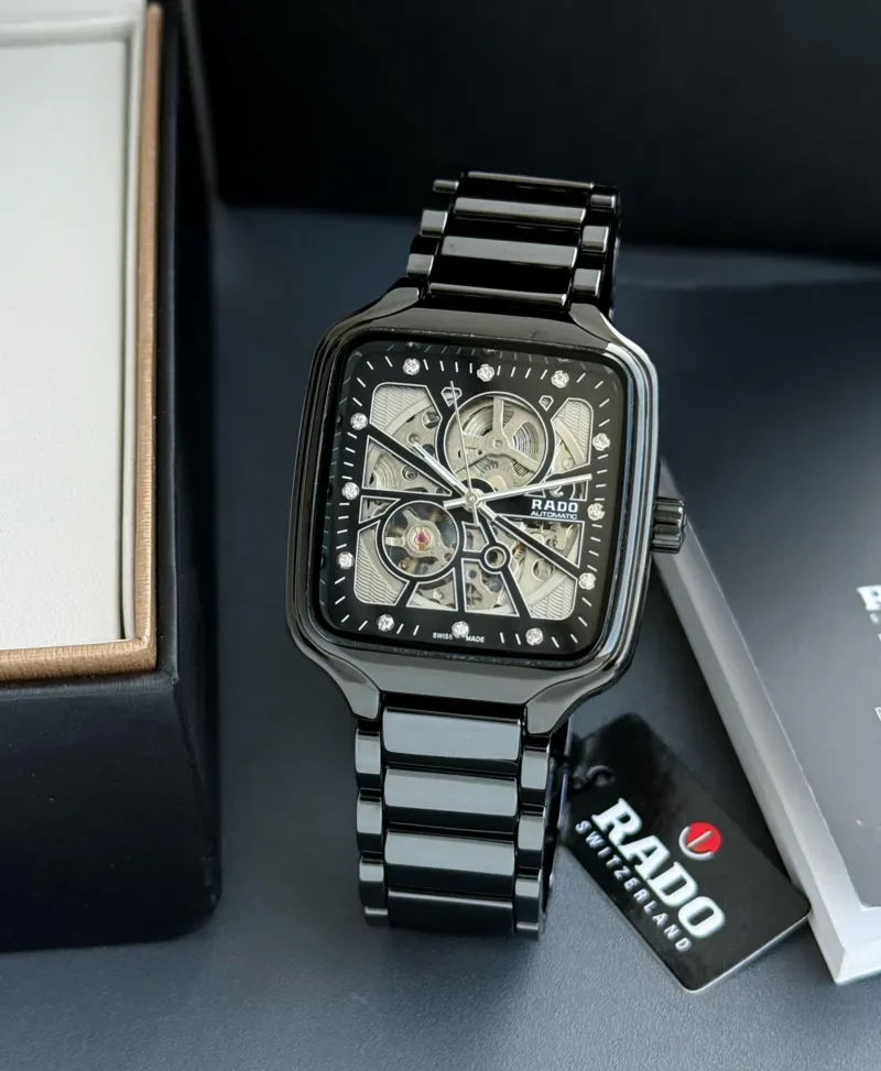 RADO OPEN HEART PREMIUM AUTOMATIC BLACK