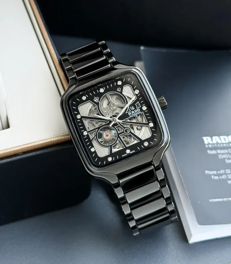 RADO OPEN HEART PREMIUM AUTOMATIC BLACK