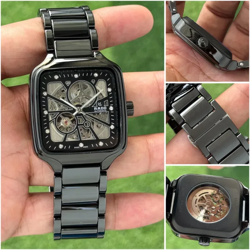 RADO OPEN HEART PREMIUM AUTOMATIC BLACK