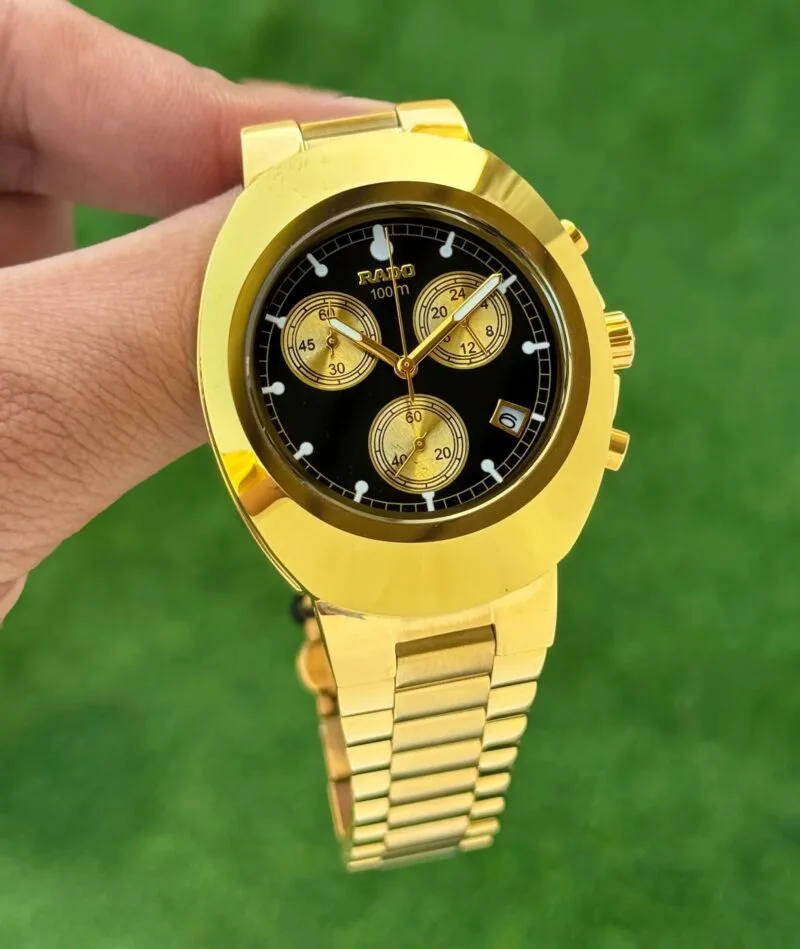 RADO QUARTZ MOVEMENT 7AAA SLIM DIAL GOLDEN