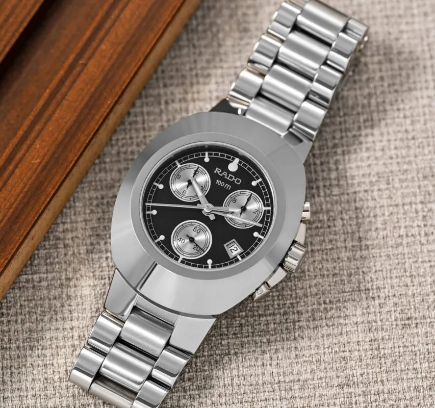 Rado Silver Analog