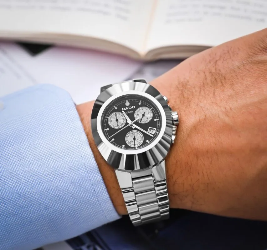 Rado Silver Analog