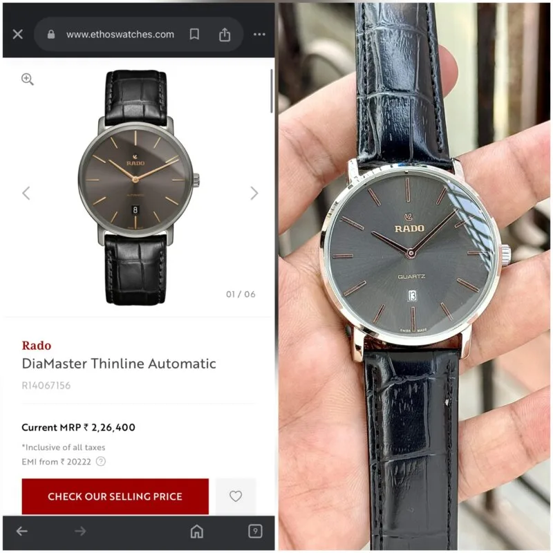 Rado Thinline R14067156