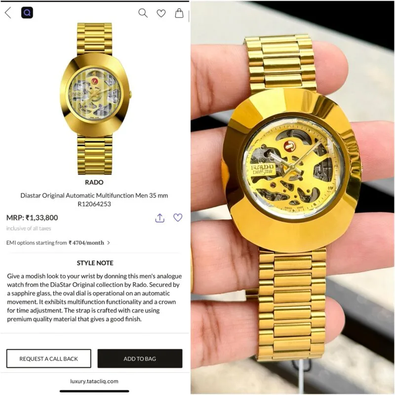 RADO UNISEX DIASTAR 7AA PREMIUM