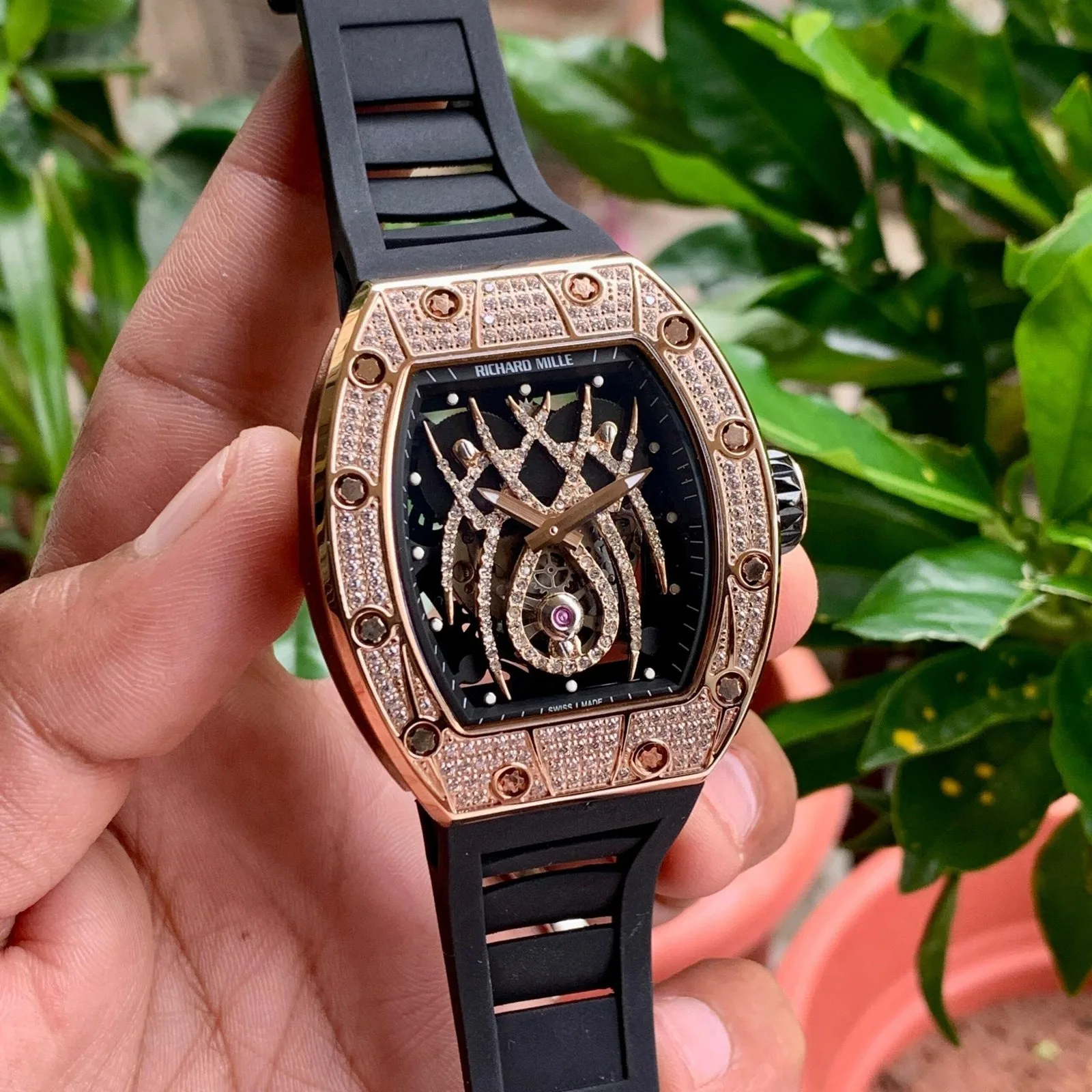 Richard Mille RM 19-01 Natalie Portman Rose Gold
