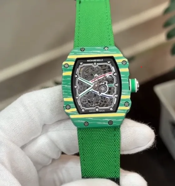 Richard Mille Rm67-02 Skeleton Dial Green