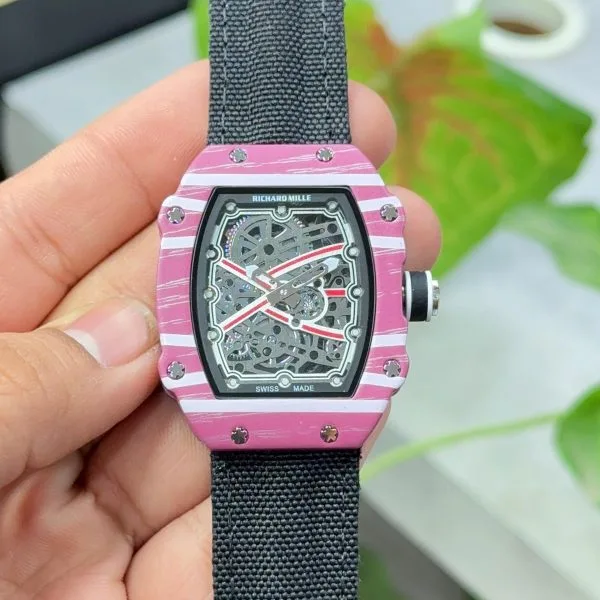 Richard Mille RM67-02 Skeleton Dial Pink