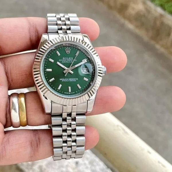 Rolex DateJust 41 Green Watch