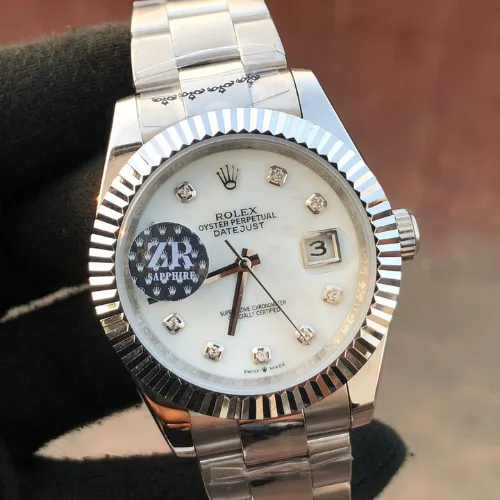 Rolex Datejust 41 White Mother of Pearl Dial Watch