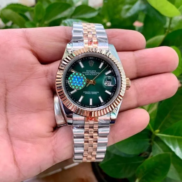 Rolex DateJust Jubilee Green Dial Edition