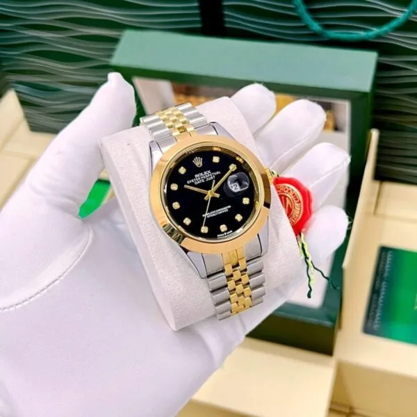 Rolex Datejust MOP Black Watch