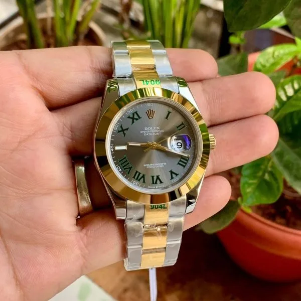 Rolex DateJust Wimbledon Roman Semi ETA 41MM