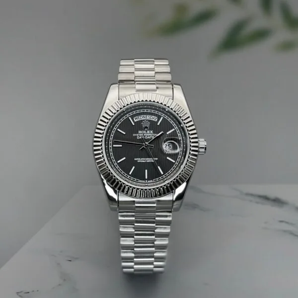 Rolex Day-Date Quartz 40mm Black Watch