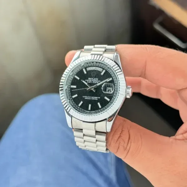 Rolex Day-Date Stella Black 40