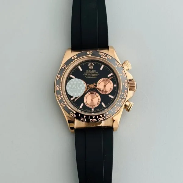 Rolex Daytona Black Dial Rosegold Watch