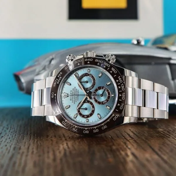 Rolex Daytona Platinum Ice Blue Watch