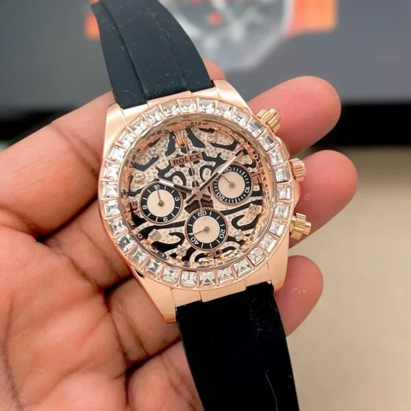 Rolex Daytona Tiger Eye Rosegold