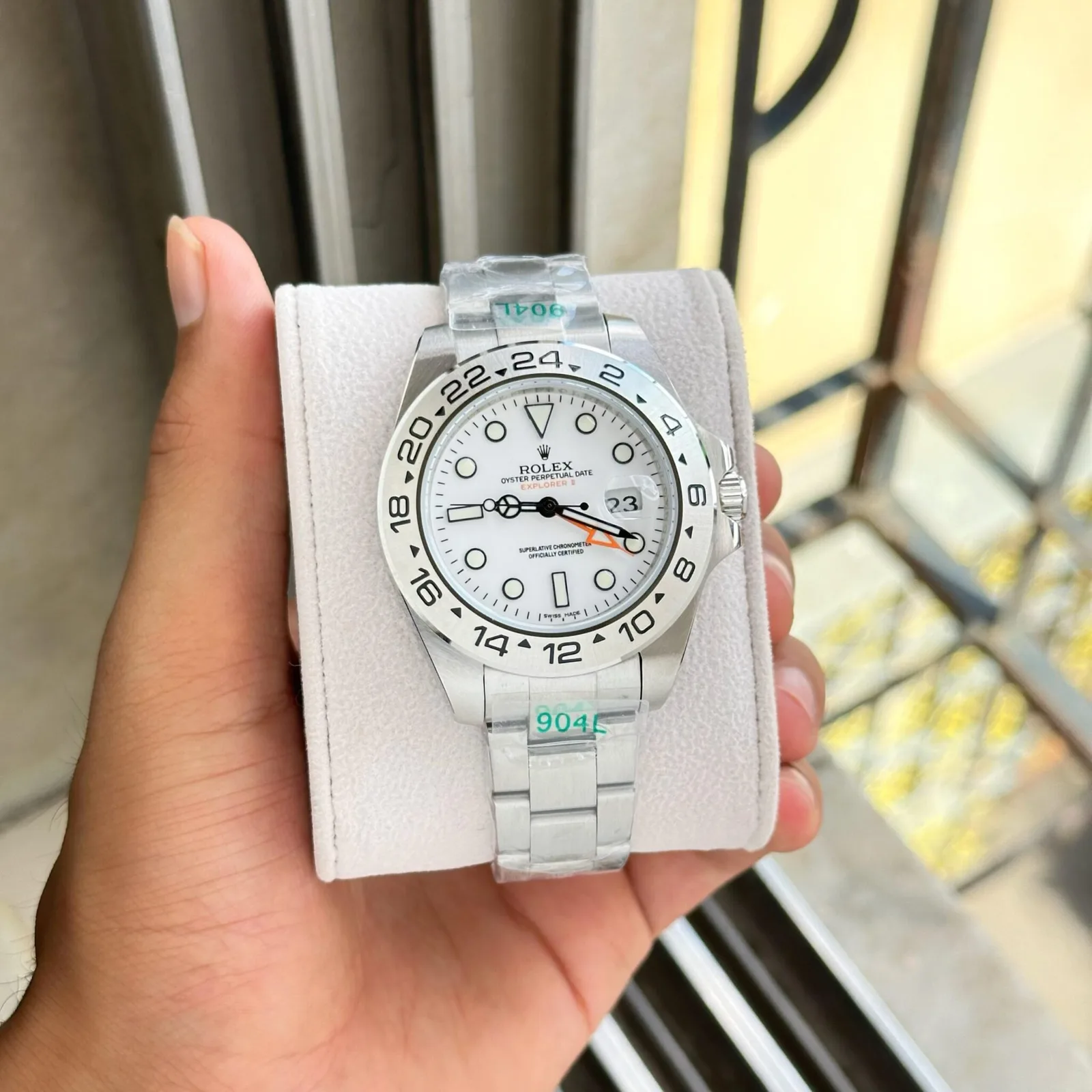 Rolex Explorer II Full White