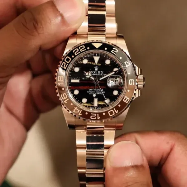 Rolex GMT Master II Rose Gold