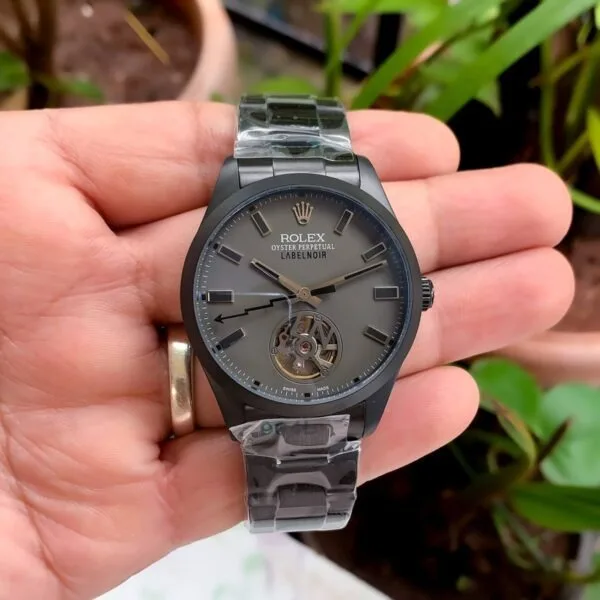 Rolex Label Noir Black Tourbillon