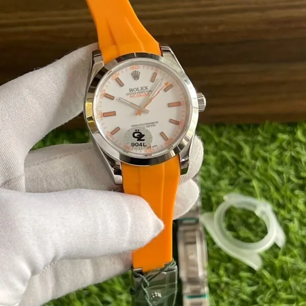 Rolex Milgauss White Dial 40 OZ