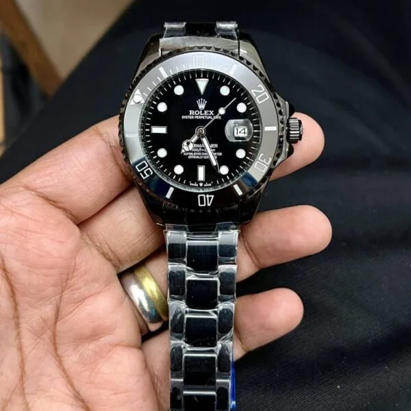Rolex Submariner 41mm Full Black Automatic  Watch