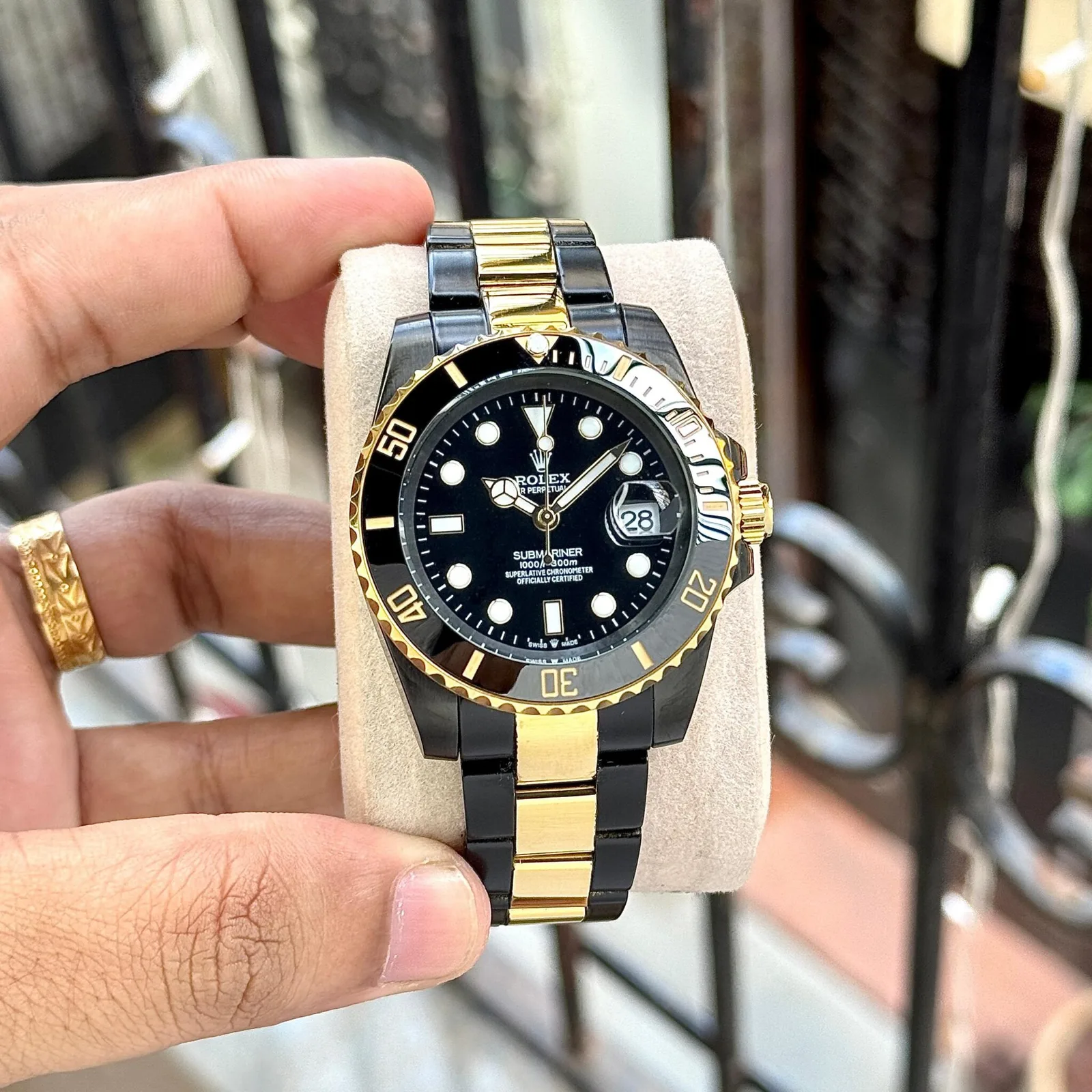 Rolex Submariner Date 41mm Black DLC-PVD  Watch