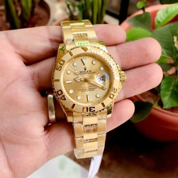 Rolex Yacht Master Yellow Gold Semi ETA 3235