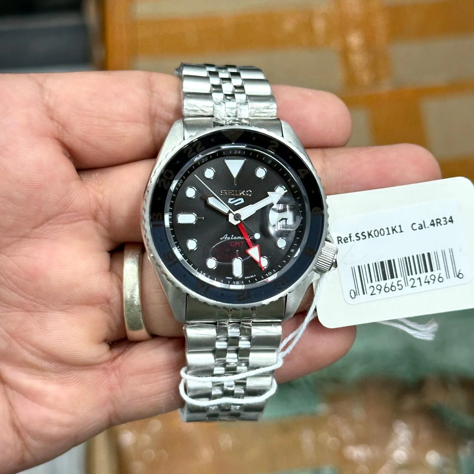 Seiko 5 Sports Black Grape GMT SSK001K1 Store Quality