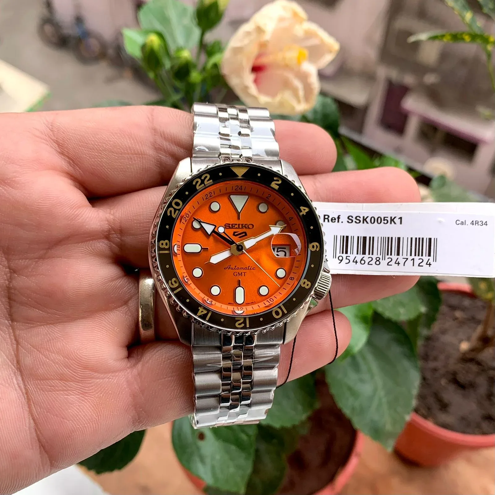 Seiko 5 Sports Orange GMT SSK005K1 OG