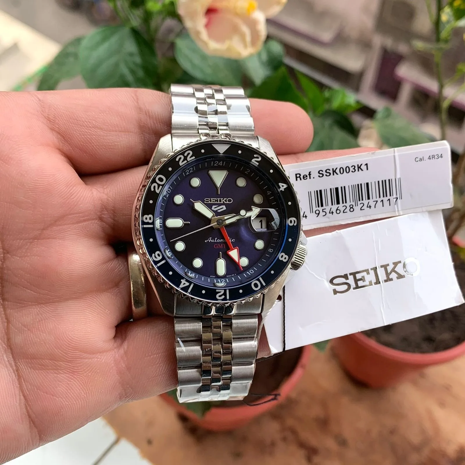 Seiko 5 Sports SSK003 Blue Dial Store Quality