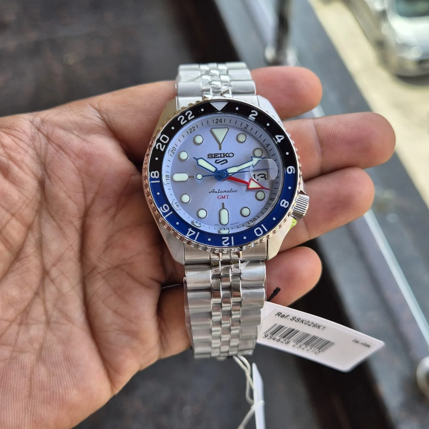 Seiko 5 Sports SSK29K1 Ice Blue Dial