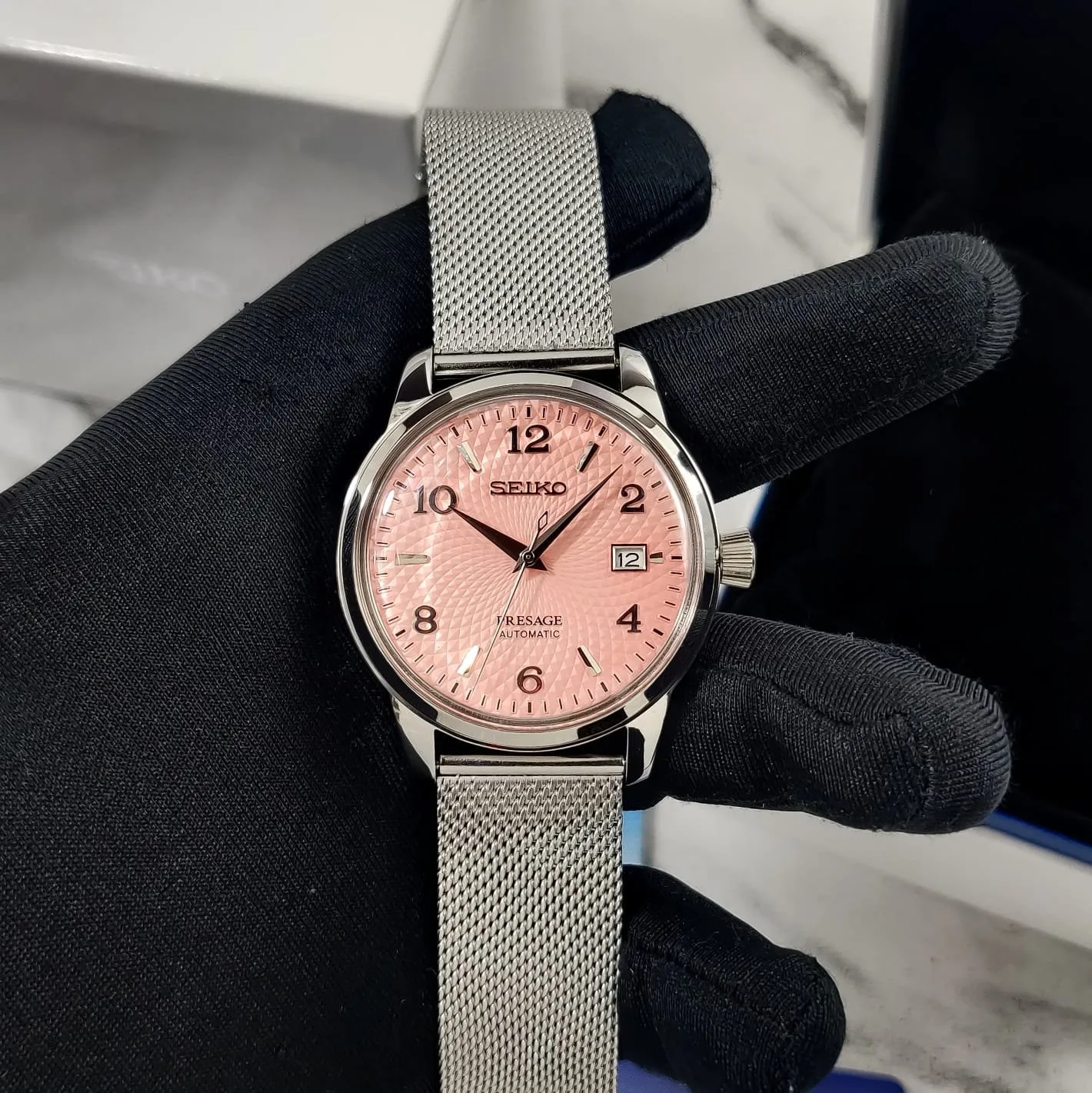 Seiko Presage Cocktail SRP839J1 Pink Dial